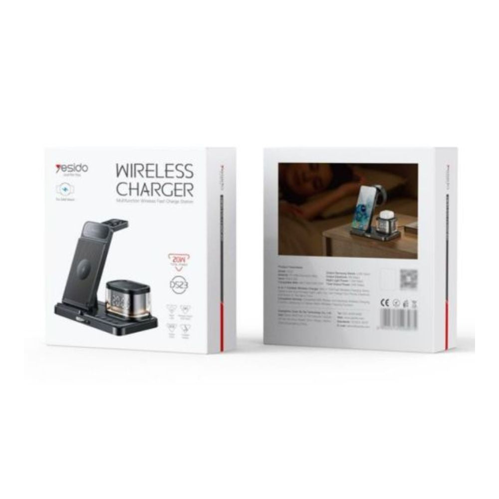 YESIDO DS22 5-in-1 Wireless Charging Station (Apple Watch Compatible) YESIDO DS22 5-in-1 Wireless Charging Station (Apple Watch Compatible)